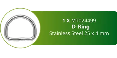 D-Ring Stainless Steel