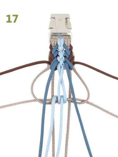 paracord hundehalsband selber machen
