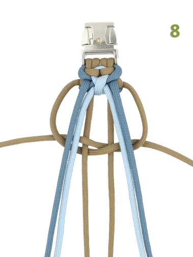 paracord hundehalsband selber machen